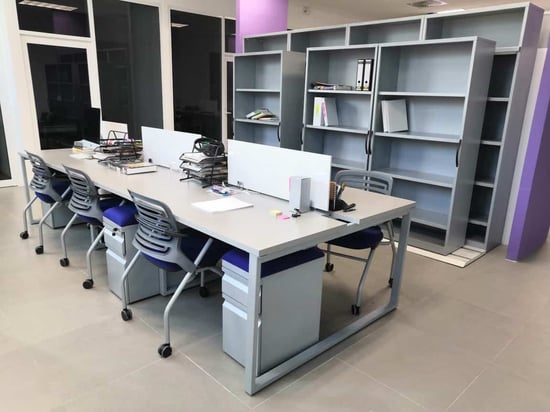 Moveable office furniture is a key to optimization