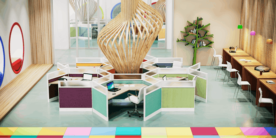 Diseño de muebles e interiores: 4 tendencias en oficinas