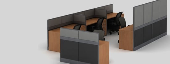 How to arrange flexible workspaces with modular furniture