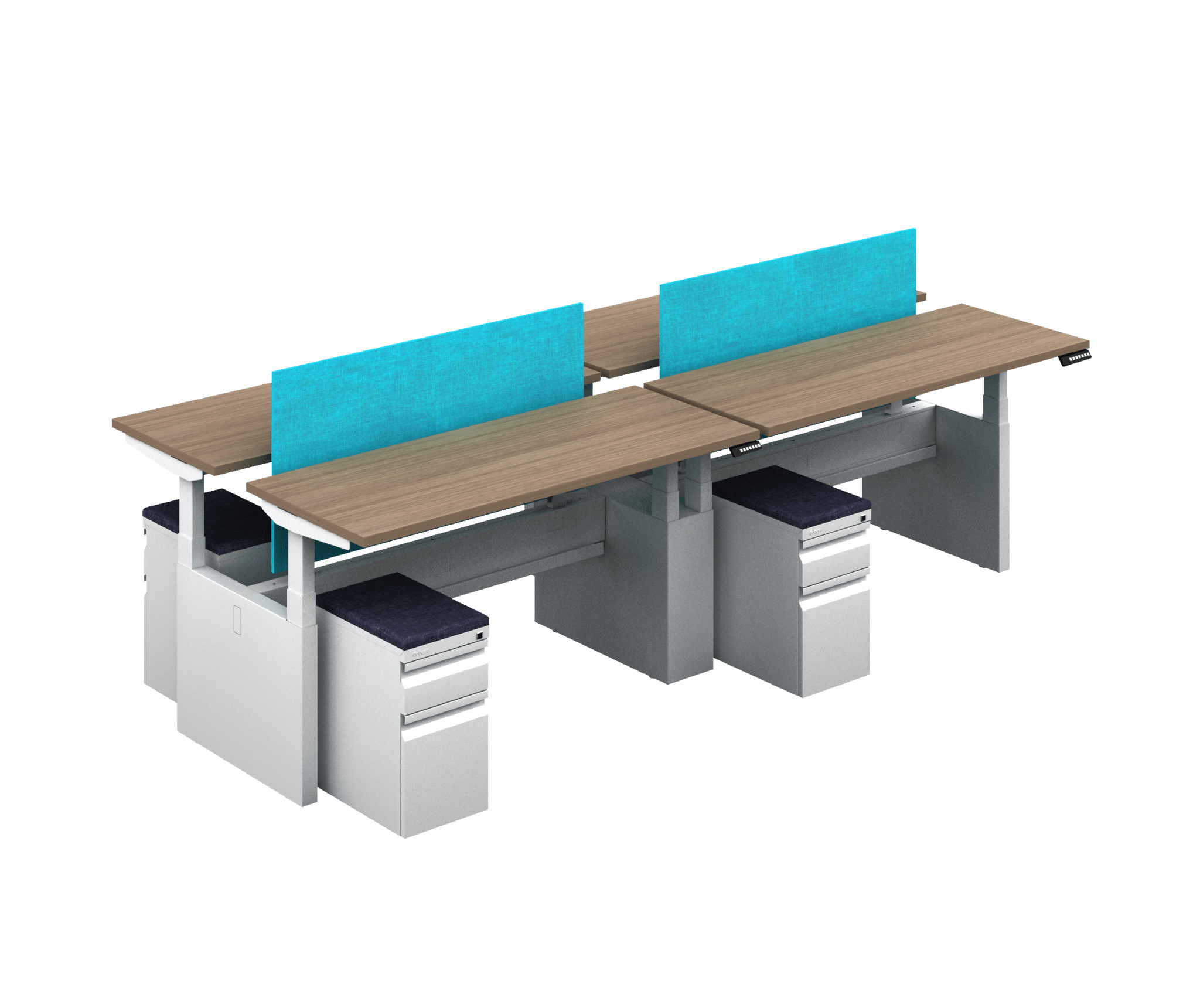 escritorio-altura-ajustable-benching-cuatro-usuarios-ascend