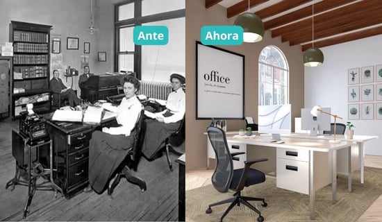 La Evolución del Mobiliario de Oficina: Del Pasado al Presente