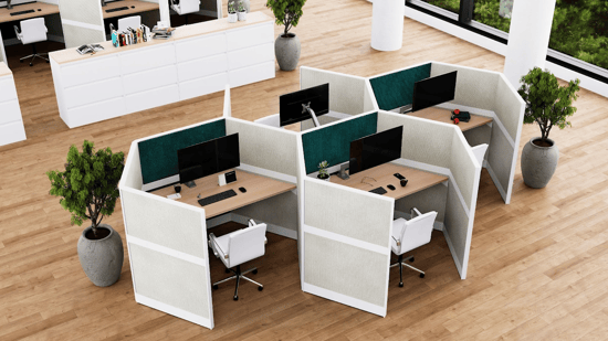 Cubículos de oficina modernos: Tendencias 2023